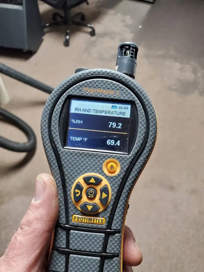 Moisture meter humidity assessment for Fire & Smoke Damage Restoration in Kapaa